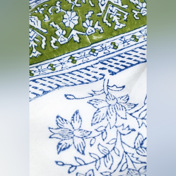 Hobo Beach Yoga Boho Chic Shoulder Bag - Handblock Ethnic & Floral Print - Picture 8 of 8